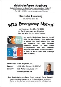 2023 07 29 WIS Emergency